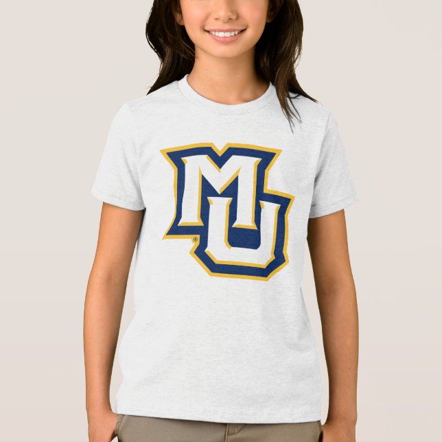 MU Logo Design 2 Tri-Blend Shirt (Front)
