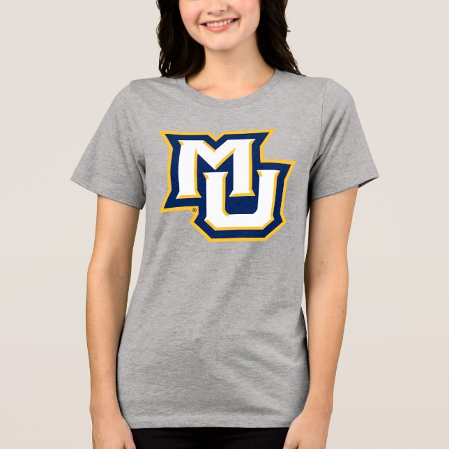 MU Logo Design 2 Tri-Blend Shirt (Front)