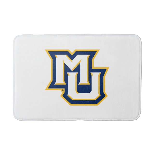 MU Logo Design Bath Mat (Front)