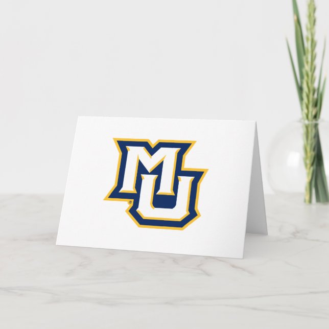 MU Logo Design Card (Front)