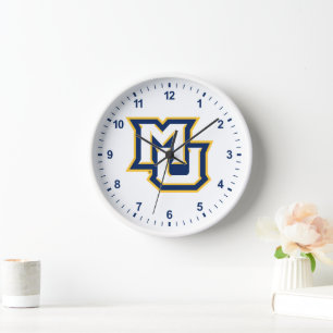 MU Logo Design Clock