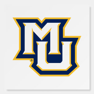 MU Logo Design Foam Board