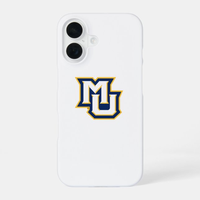 MU Logo Design iPhone Case (Back)