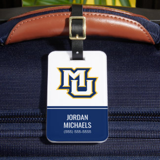 MU Logo Design Luggage Tag