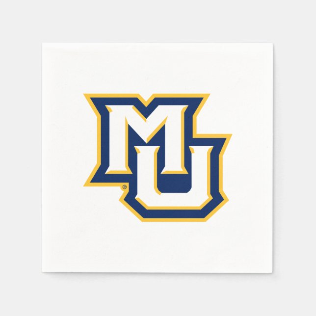 MU Logo Design Napkins (Front)