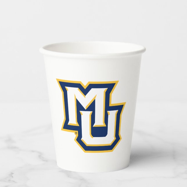 MU Logo Design Paper Cups (Front)