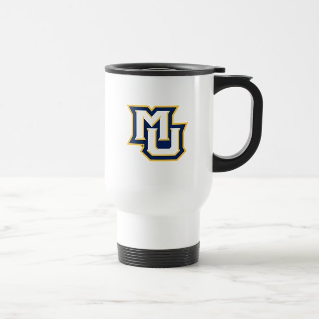 MU Logo Design Travel Mug (Right)