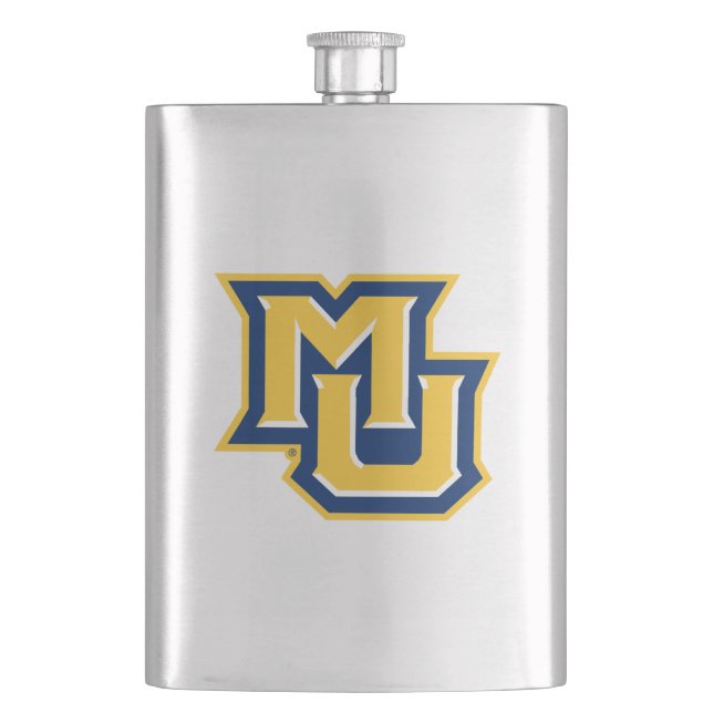 MU Logo Flask (Front)