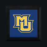 MU Logo Gift Box<br><div class="desc">Check out these Marquette University designs! Show off your Marquette pride with these new University products. These make the perfect gifts for the MU student,  alumni,  family,  friend or fan in your life. All of these Zazzle products are customizable with your name,  class year,  or club. Go Golden Eagles!</div>