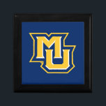 MU Logo Gift Box<br><div class="desc">Check out these Marquette University designs! Show off your Marquette pride with these new University products. These make the perfect gifts for the MU student,  alumni,  family,  friend or fan in your life. All of these Zazzle products are customizable with your name,  class year,  or club. Go Golden Eagles!</div>