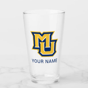 MU Logo Glass