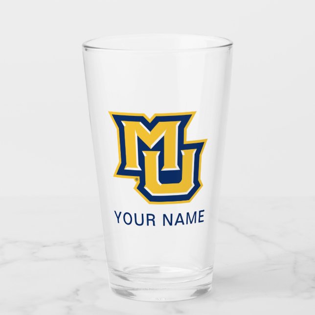 MU Logo Glass (Front)