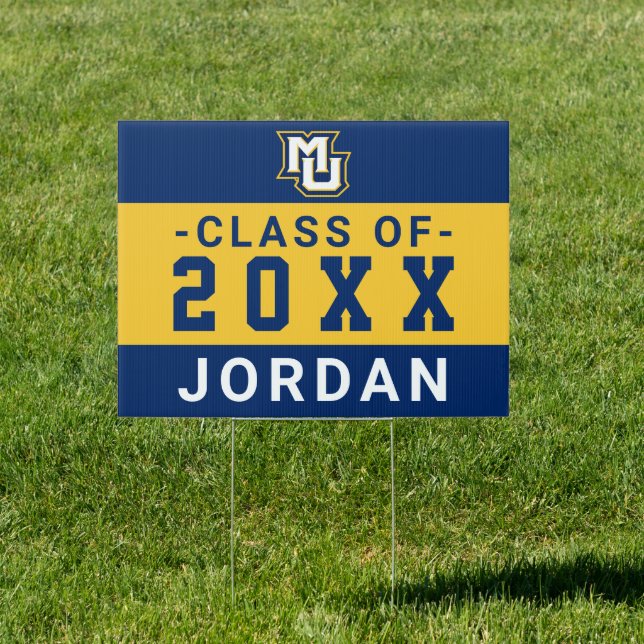 MU Logo | Graduate Class of Sign (Insitu)