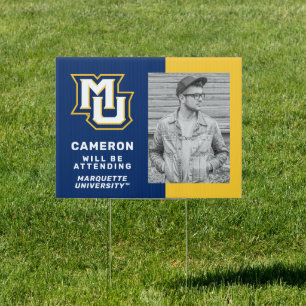 MU Logo   Graduate Will Be Attending Sign