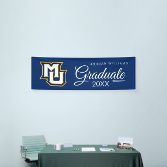 MU Logo | Graduation Banner | Zazzle