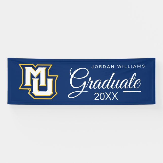MU Logo | Graduation Banner (Horizontal)