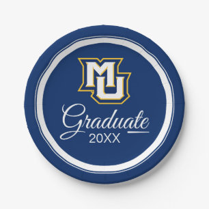 MU Logo   Graduation Paper Plates