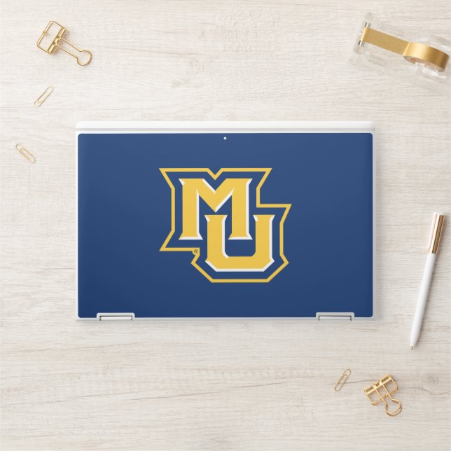 MU Logo HP Laptop Skin (Desk)