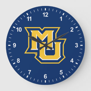 MU Logo Large Clock