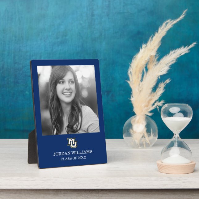 MU Logo Plaque (Side)