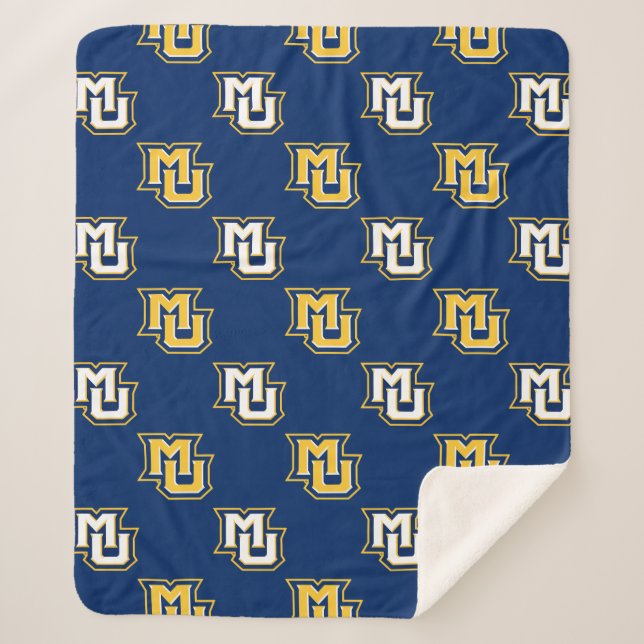 MU Logo Sherpa Blanket (Front)