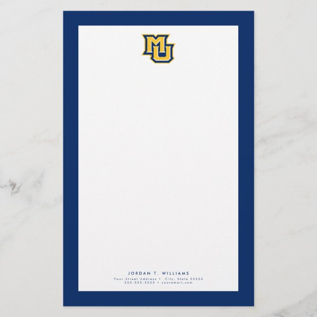 MU Logo Stationery (Front)