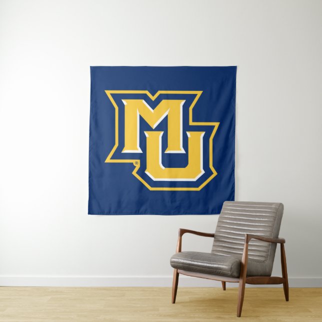 MU Logo Tapestry (In Situ)