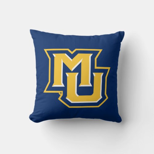 MU Logo Throw Pillow