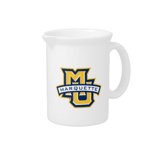 MU Marquette Beverage Pitcher (Right)