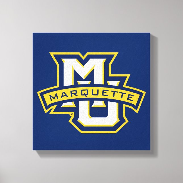 MU Marquette Canvas Print (Front)