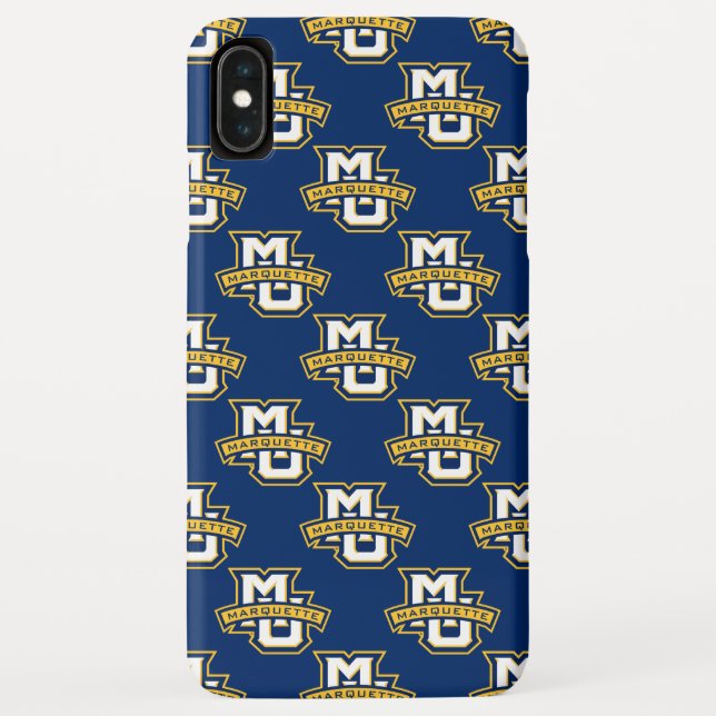 MU Marquette Case-Mate iPhone Case (Back)