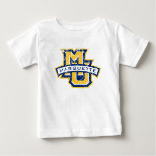MU Marquette Distressed Baby T-Shirt