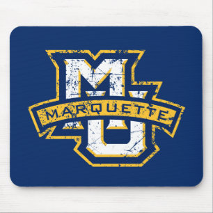 MU Marquette Distressed Mouse Pad