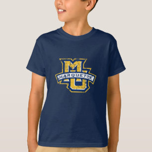 MU Marquette Distressed T-Shirt