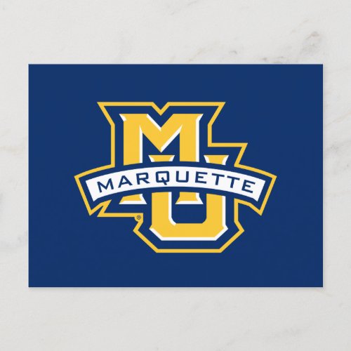 MU Marquette Invitation Postcard