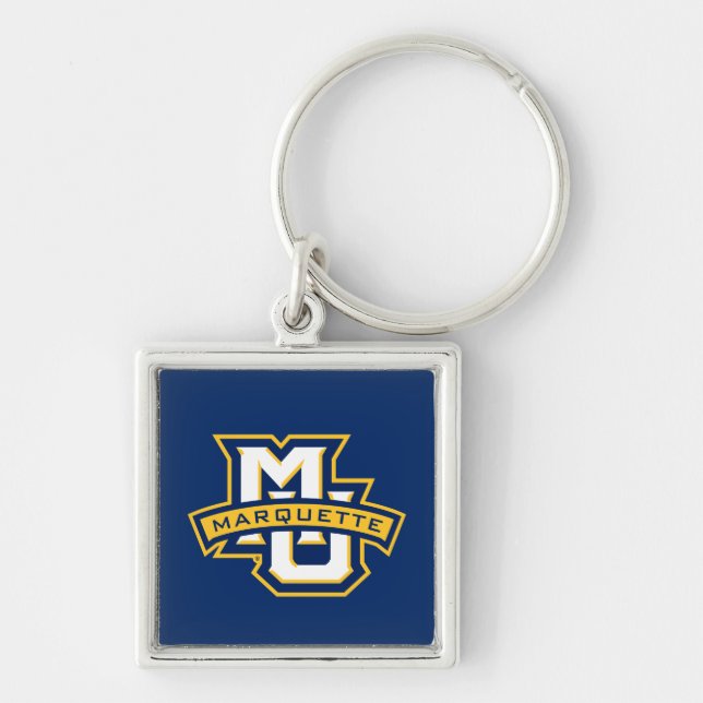 MU Marquette Keychain (Front)