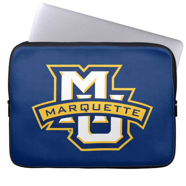 MU Marquette Laptop Sleeve (Front)