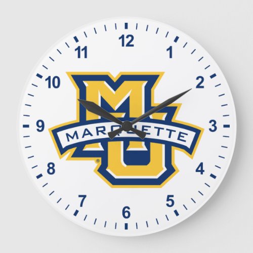 MU Marquette Large Clock