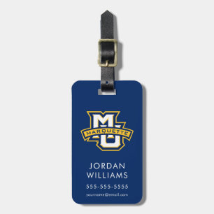MU Marquette Luggage Tag