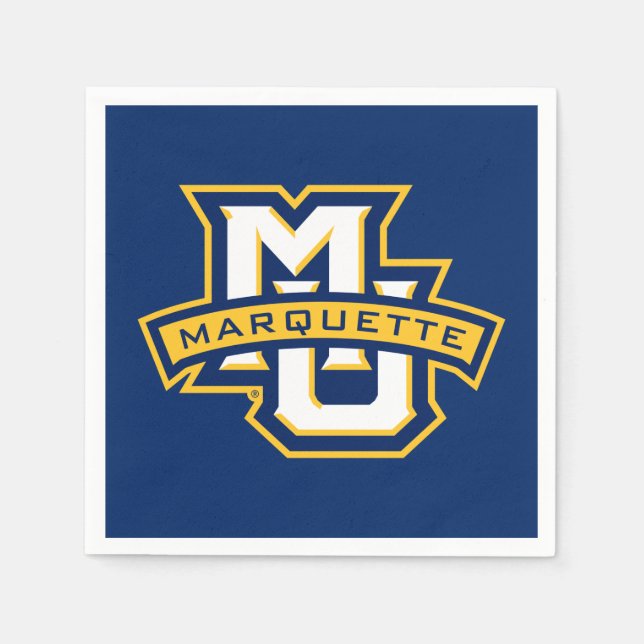 MU Marquette Napkins (Front)