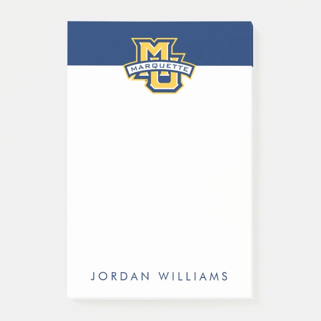 MU Marquette Post-it Notes (Front)