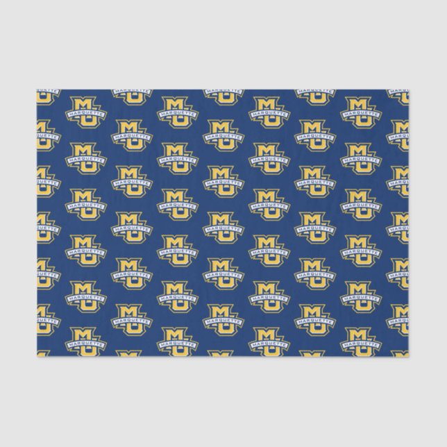 MU Marquette Tissue Paper (Front)