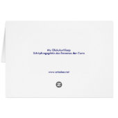 Mu Olokukurtilisop greeting card (Back Horizontal)