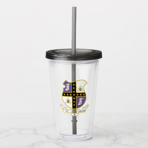 Mu Phi Epsilon Coat of Arms Acrylic Tumbler