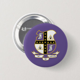 Mu Phi Epsilon Coat of Arms Button