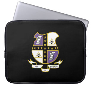 Mu Phi Epsilon Coat of Arms Laptop Sleeve