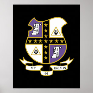 Mu Phi Epsilon Coat of Arms Poster