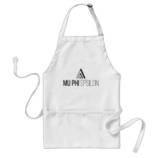 Mu Phi Epsilon Logo Adult Apron