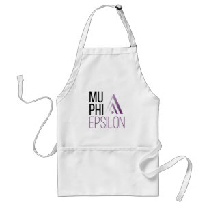 Mu Phi Epsilon Logo Adult Apron