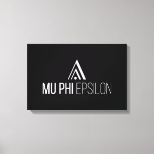 Mu Phi Epsilon Logo Canvas Print